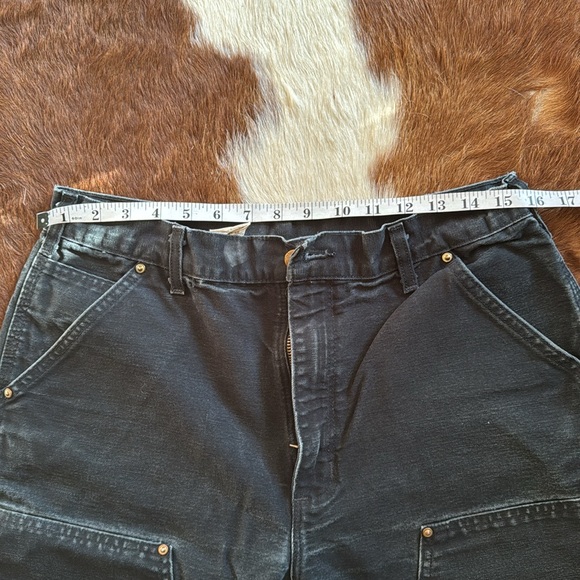 Carhartt dungaree fit double knee 34x30 black - Picture 9 of 11